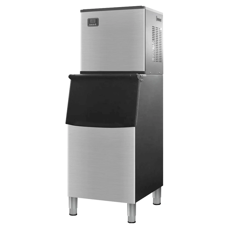 Ice Maker Machine Commercial 350kg Ice Cube Block Making Machine Automatic Stainless Steel Ice Makers For Business Food Truck