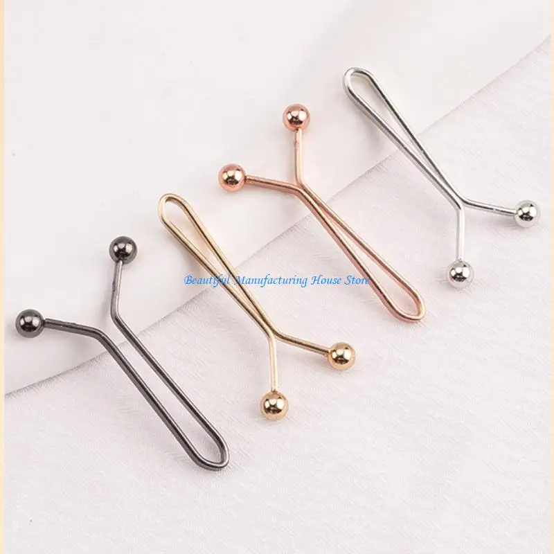 

E56A Adjustable Button Fastening Button for Skirt No Sew Buckles Accessories