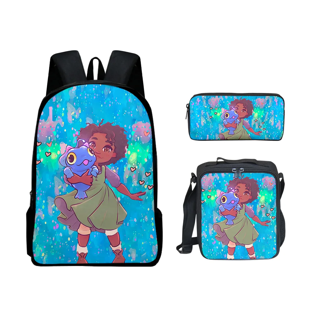 

Classic Popular New the sea beast 3D Print 3pcs/Set Student School Bags Laptop Daypack Backpack Lunch bag Pencil Case