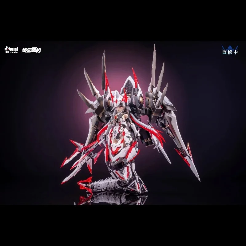 사전 주문 오리지널 제품 누클리어 골드 리컨스트럭션 지웨이싱·화이트 스네이크 머신 걸 조립형 1/12 애니메이션 액션 피규어 장난감