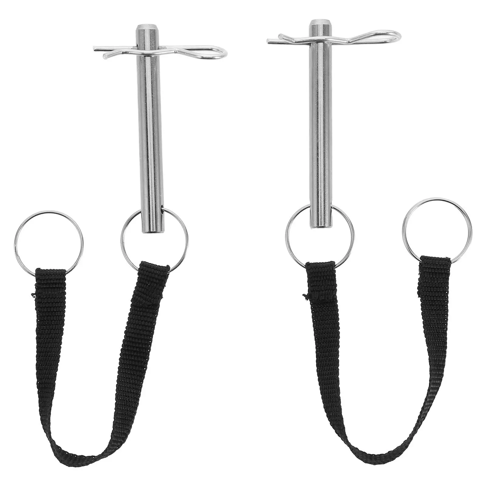 2 Pcs Audio Stand Accessories Locking Pin Speaker Pins with Lanyard for Gravity Quick Release Safety Desktop