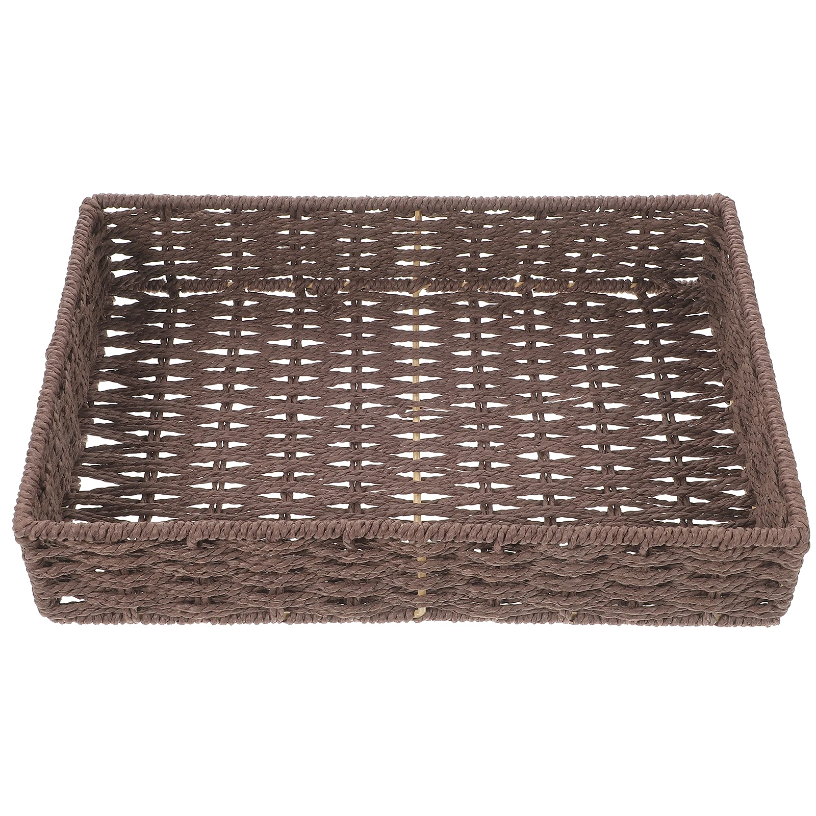 

Paper Rope Storage Basket Beige Jute Container Woven Household Sundries ganizer Premium Material Long Lasting Bedroom