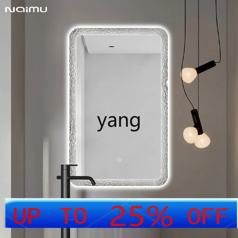 cx toilet washstand smart mirror household square bathroom wall-mounted integrated makeup mirror