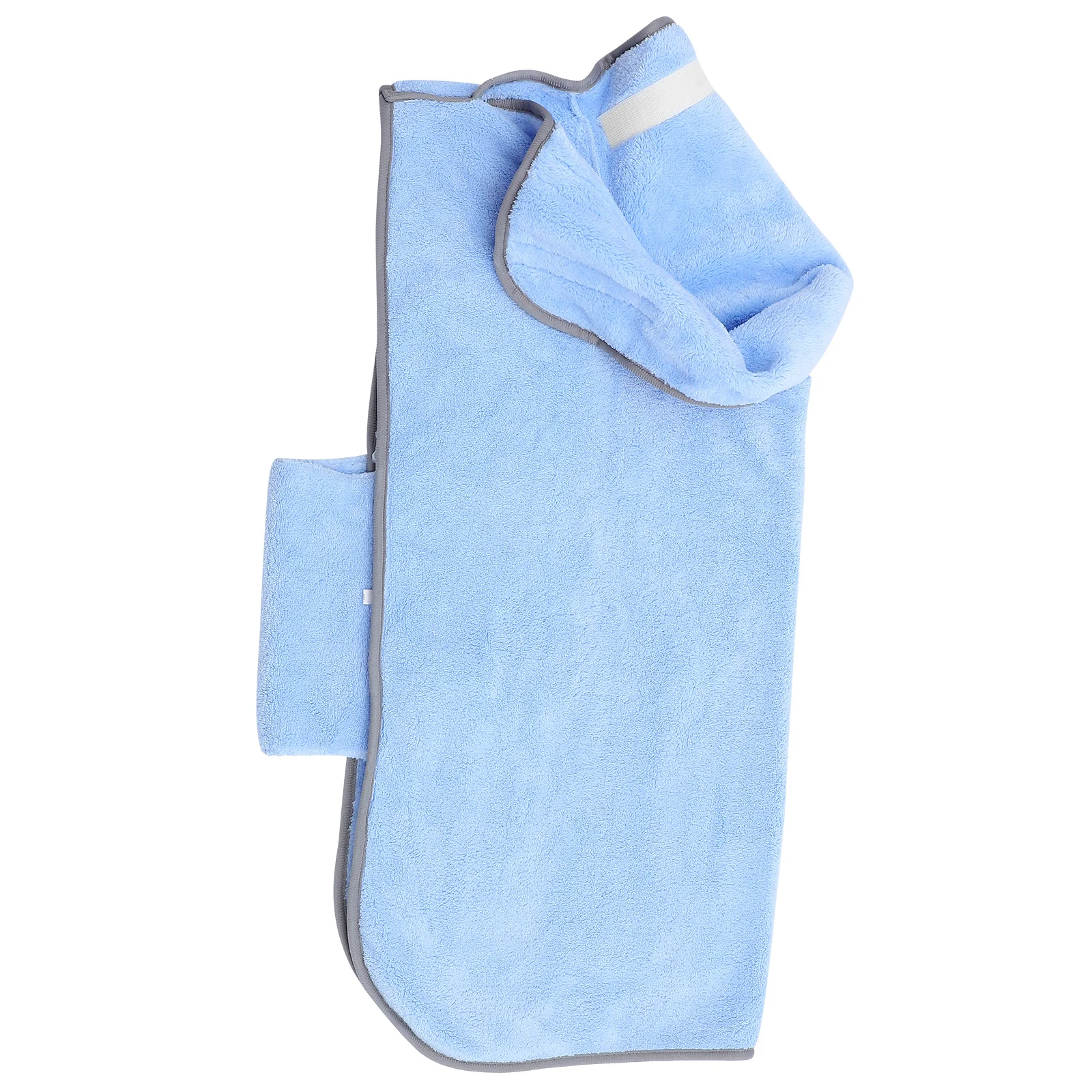 

1Pcs Pet Bathrobe Towel Super Absorbent Quick Drying Dog Cat Bathing Robe Comfortable for Daily Use After Swimming Rain Walk