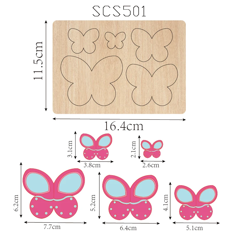 나비 나무 절단 칼 다이, 기계와 함께 사용, SCS501