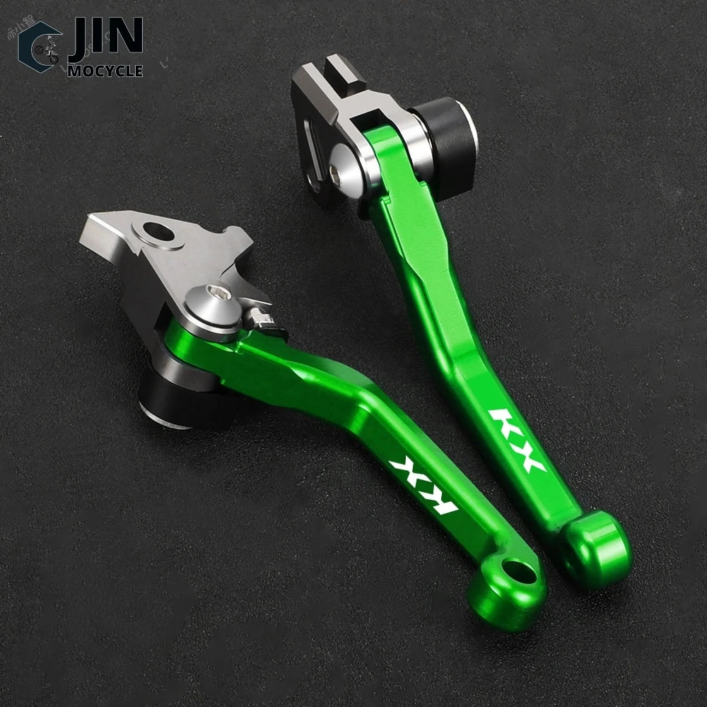 For KAWASAKI KX100 KX112 KX65 KX80 KX 85 KX125 KX250 KX250F KX 80 65 250 Motorcycle Dirt Bike Pivot Foldable Brake Clutch Levers