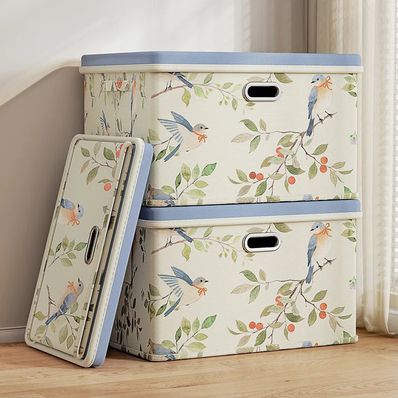 

Large Oxford Storage Box Home Foldable Clothes Sorting Box Closet Organizer For Clothes Toys Snacks Home Underbed Car