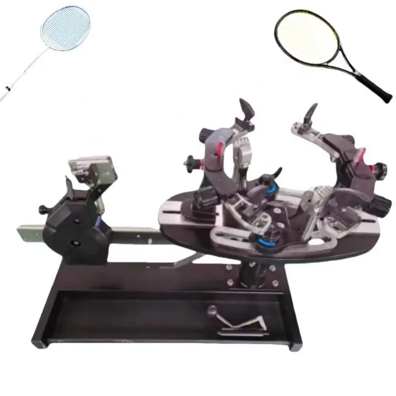 High Precision Computerized Automatic Tennis Badminton Squash Racquet Stringing Machine for Professional Sports Stores view 2