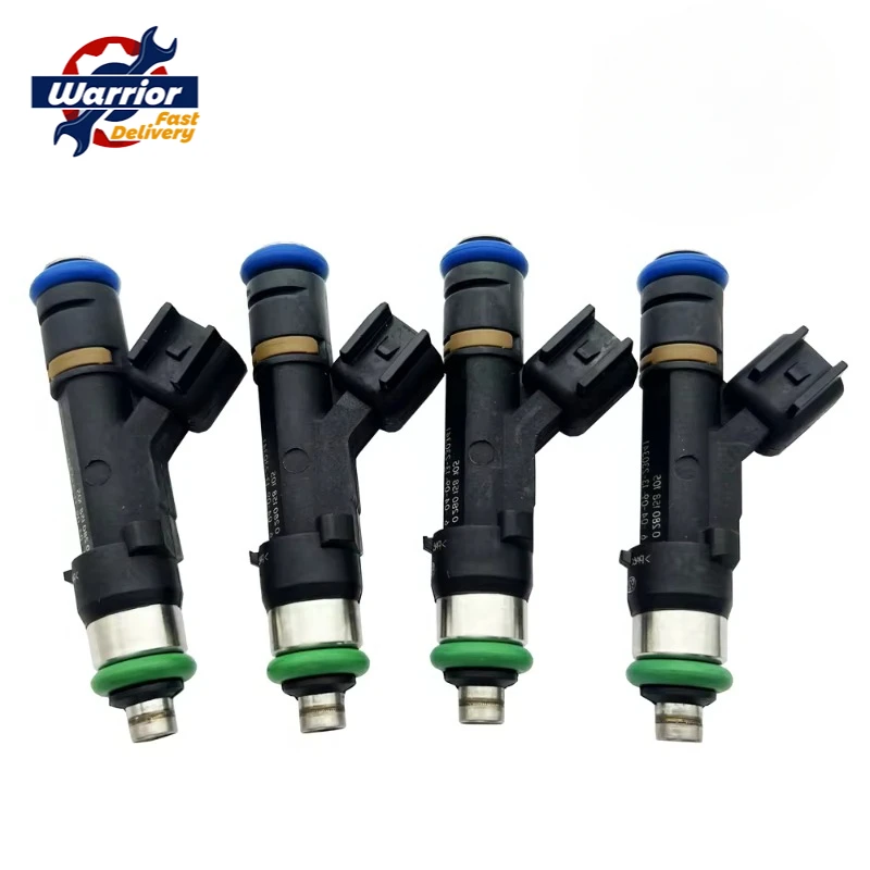 4PCS Fuel Injector Nozzle for Ford Escape Fusion 2.3L for Bosch 0280158105 0280158003 3L3Z9F593DA 3L3E-D5A