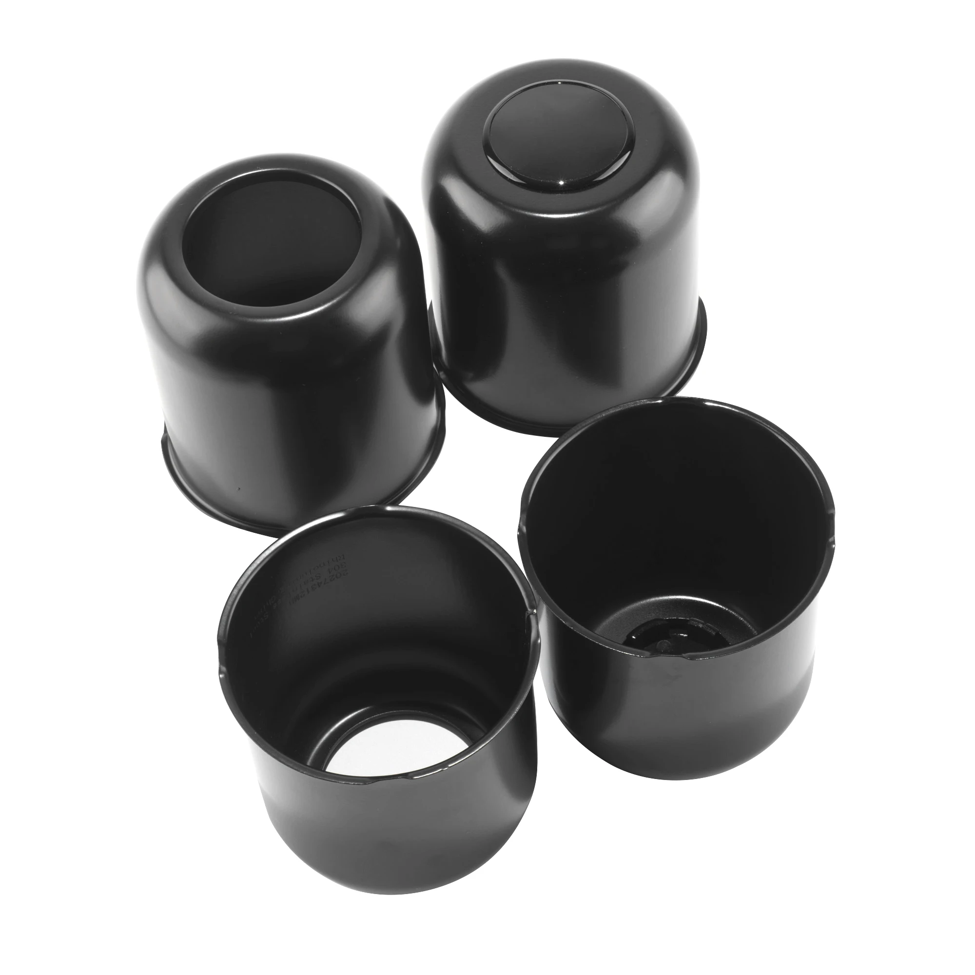 CF Performance  2pcs/4pcs  114mm(4.49in)(+ -1mm)/108mm(4.25in)(+ -1mm) Push Through Open End Wheel Center Hub Caps Rim Dust Cove