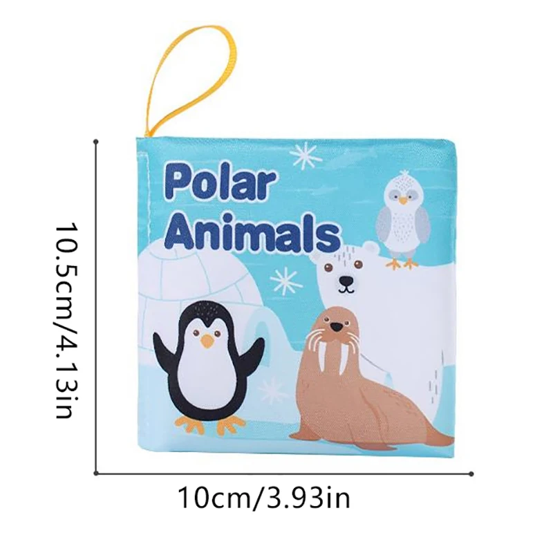 ソフトベビーファブリックブックインタラクティブ感覚活動布製ブック赤ちゃんのための最初の教育用モンテッソーリ早期学習ゲーム