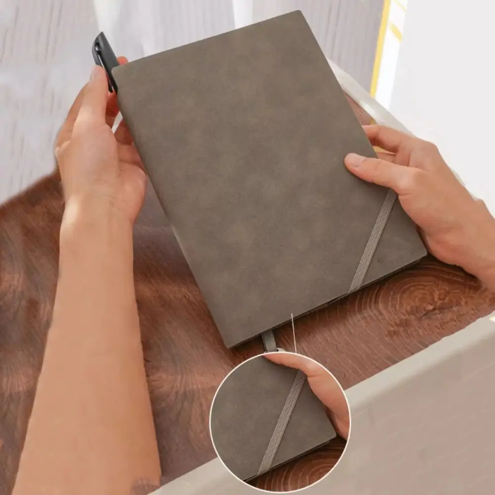 Fashion 100sheets A5 Notebook Diary Stationery Meeting Minutes Book To Do List School Supplies Retro Notebook Students