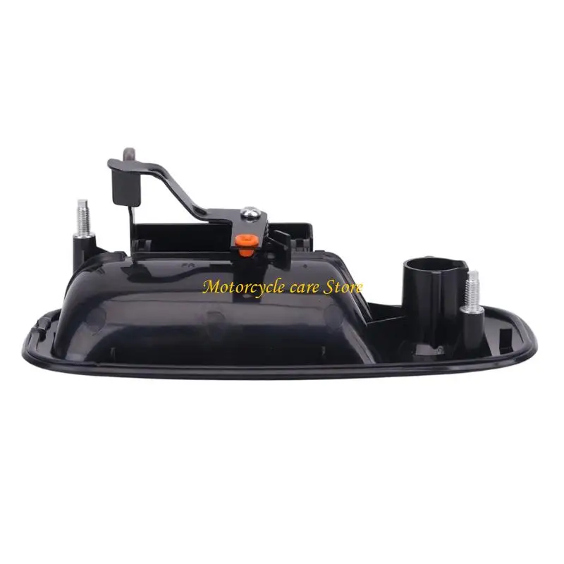 U75F 25942272 Recessed Vehicle Door Handle for Exterior Replacement, with Visible Rear Mounting Points and Plastic and Metal