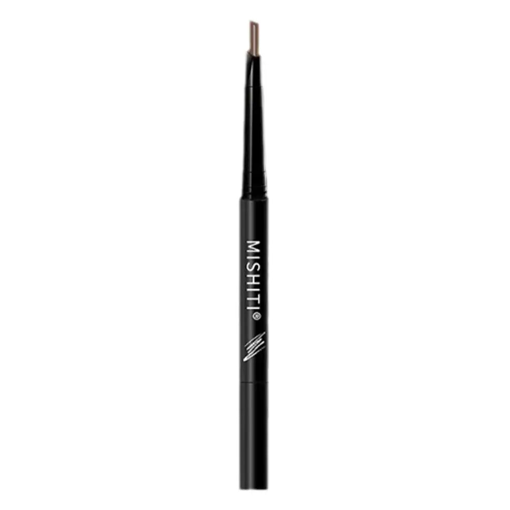 1Pc Fijne Wenkbrauw Potlood Met Dubbele Kop Automatische Pen Wenkbrauw Make-Up Make-Up Één Lijn Potlood Vrije Waterdichte Rotatie En B4b6