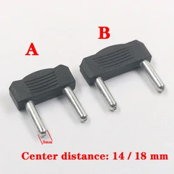 10pcs 3mm Short-circuit Plug RCA Audio Video Terminal Block Banana Plug 14mm 18mm Pitch Connecto Plug