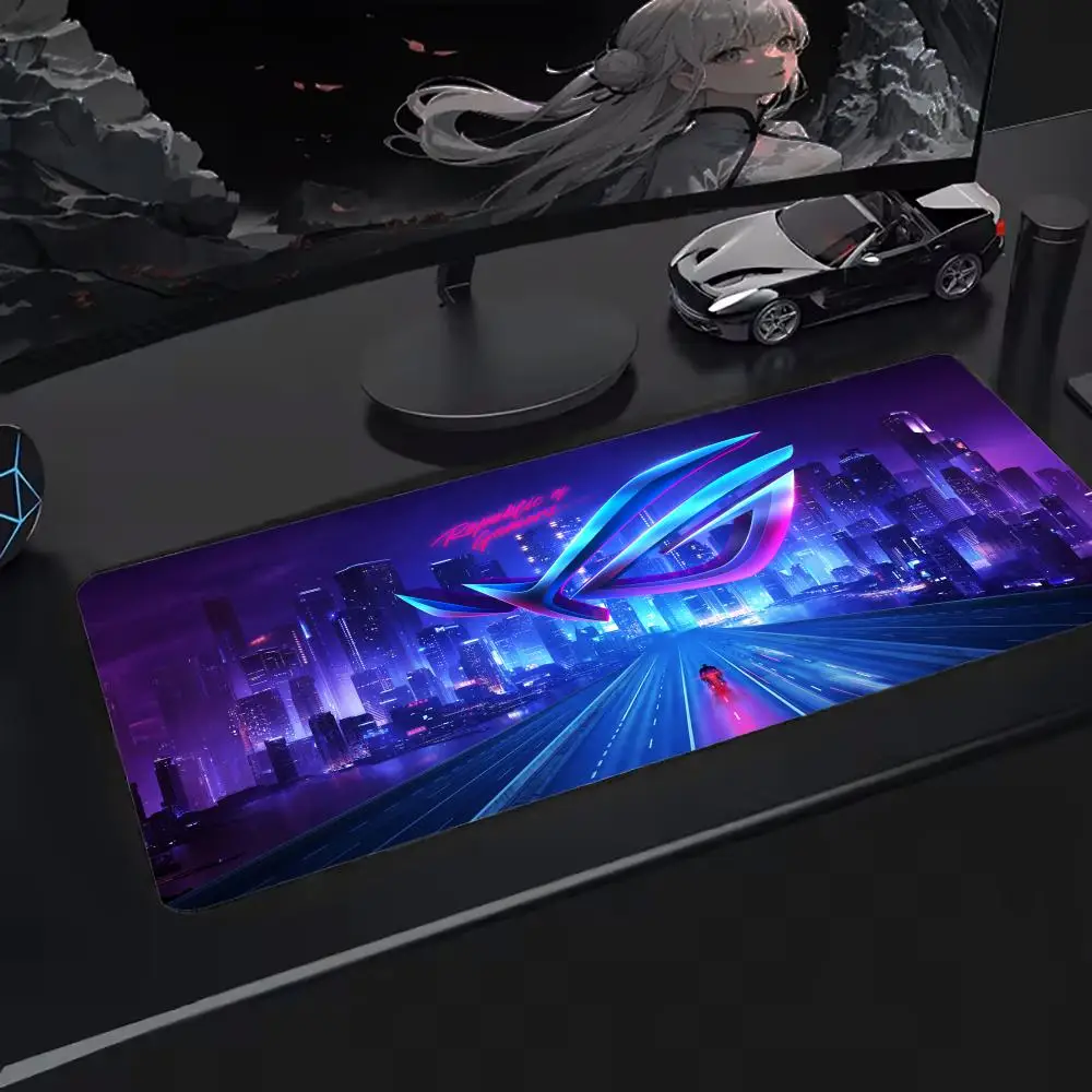 

Популярный коврик для мыши Advanced A-Asus R-ROGes, коврики для клавиатуры, настольные коврики, резина Kawai, нескользящий настольный коврик, XXL90x40 см