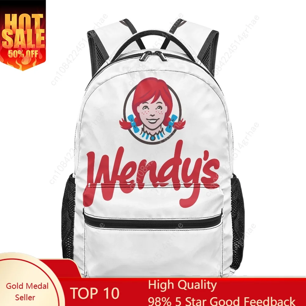 Wend ys  All-over Print Student Backpack Custom Casual Suitable for Travel and Camping Lightweight, and Easy To Clean