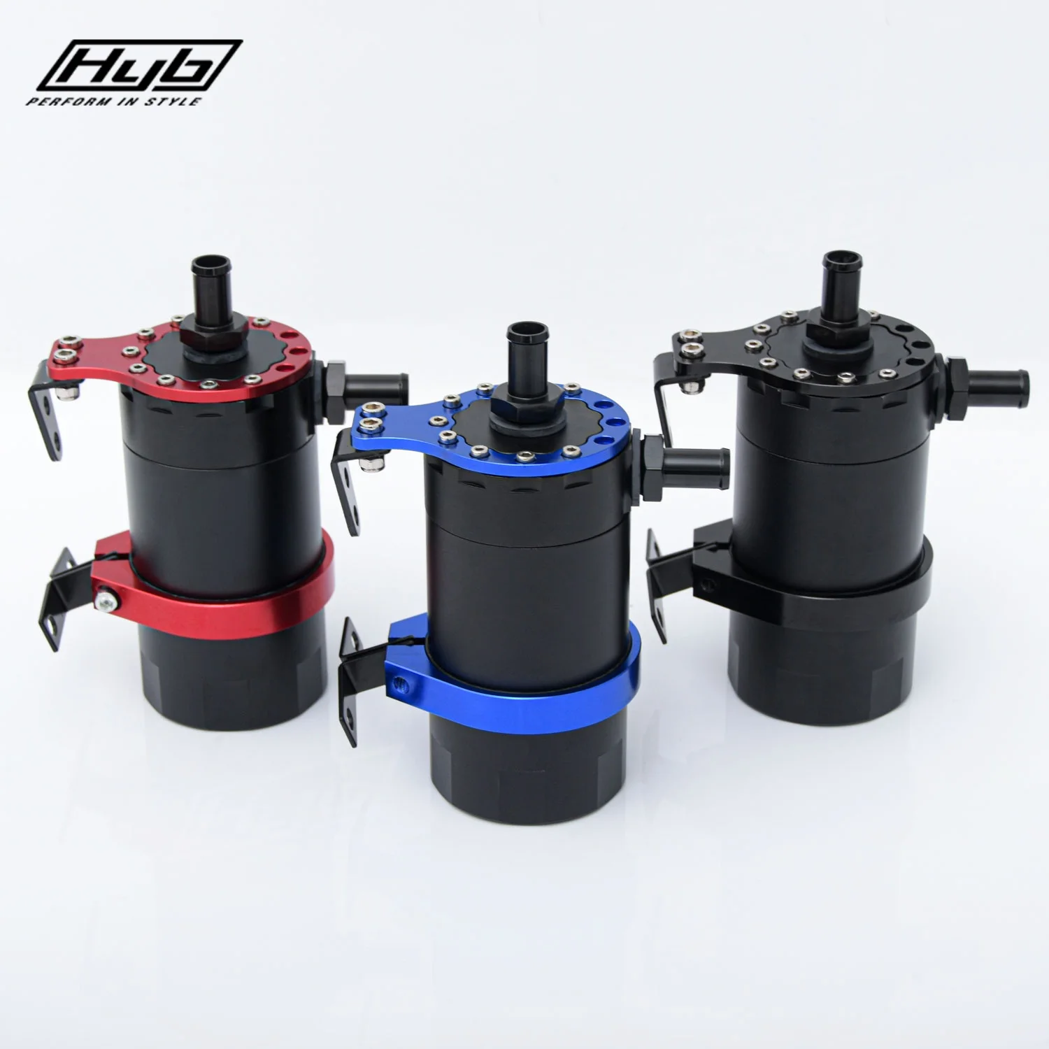 اكسسوارات السيارات يربك الألومنيوم النفط الصيد يمكن ريسيفير خزان عدة خزان النفط أحمر أزرق أسود