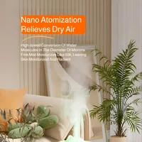 Home Humidifier Simulated Volcano Aromatherapy Machine,Quiet Operation And Smart Timer Functions For Use In Bedrooms And Offices 3