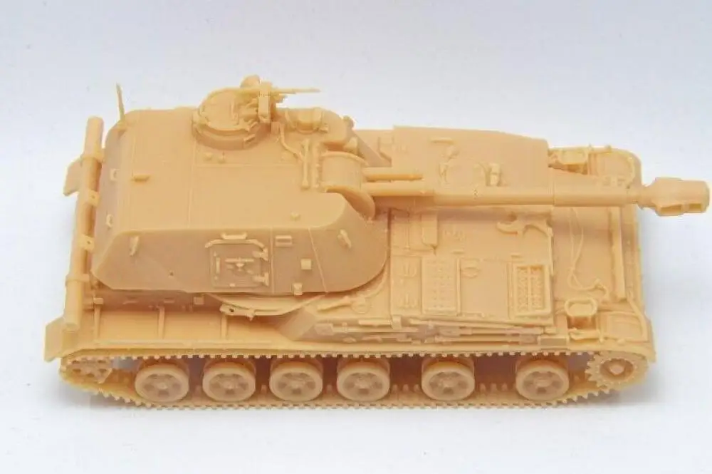 Unpainted 1/72 Military Model Soviet 2S3M Self-Propelled How Tank #3D Printed