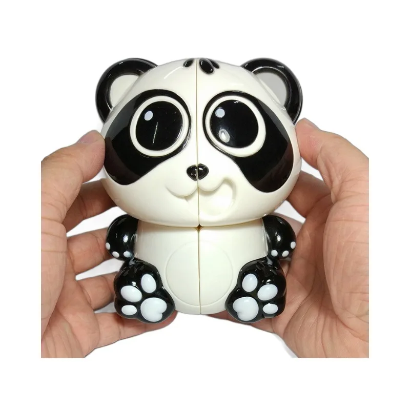 

Animal Cube Puzzle Panda Tiger Mouse Penguin Stress Toys Magic Cubes Kid Toys Key Chain Strange-shape Magic Cube Antistress gift