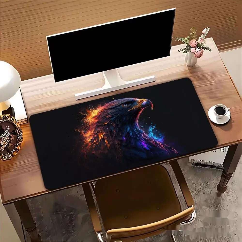 Eagle High quality Mouse Pad Large Rubber Antislip PC Desk Accessories Mousepad for Office and Gamer Keyboard Decor Mat Computer