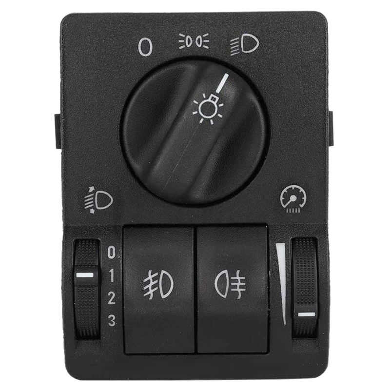 Auto Main Light Switch Headlight Fog Lamp Main Light Switch Control 6240097 90437440 for Opel Astra G Zafira A