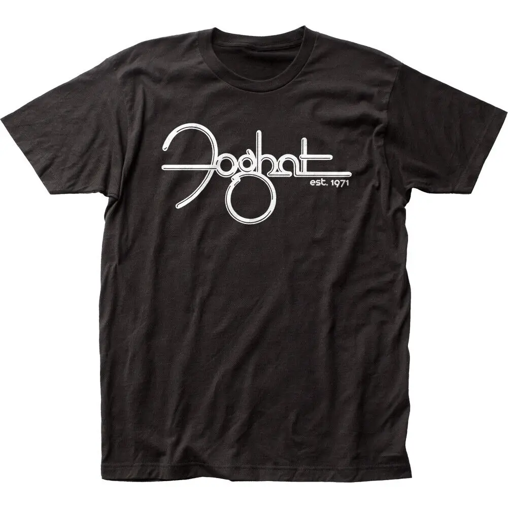 Foghat Est 1971 T Shirt Mens Licensed Rock N Roll Music Band New Black