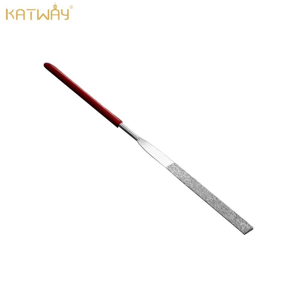 

Нескользящие алмазные надфили 1 шт. — плоский тип, ручки с покрытием, прецизионный ручной инструмент для металла, горячая распродажа, инструменты KATWAY HH-AA185