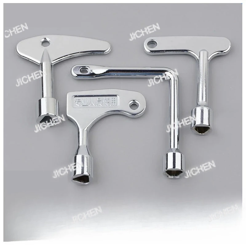 

1pcs Elevator Door Keys Triangular Key Electroplated Elevator Triangle L-type Key for Otis/kone/tke