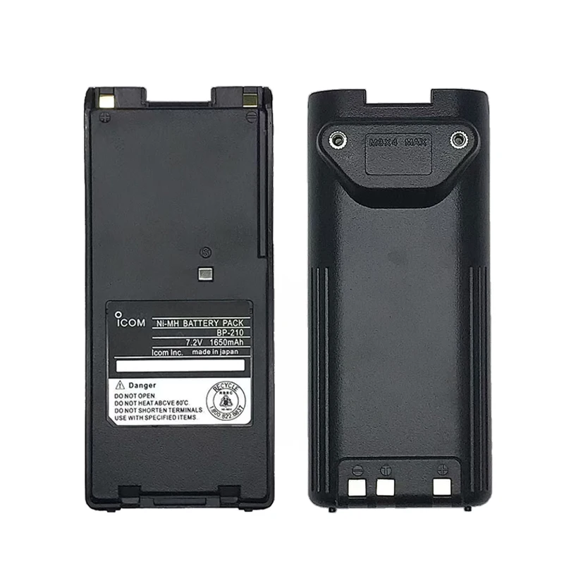 

7.2V 1650mAh battery for ICOM BP-210 IC-F11 IC-F21 IC-V8/V82 IC-F35FI IC-F40GT walkie-talkie battery