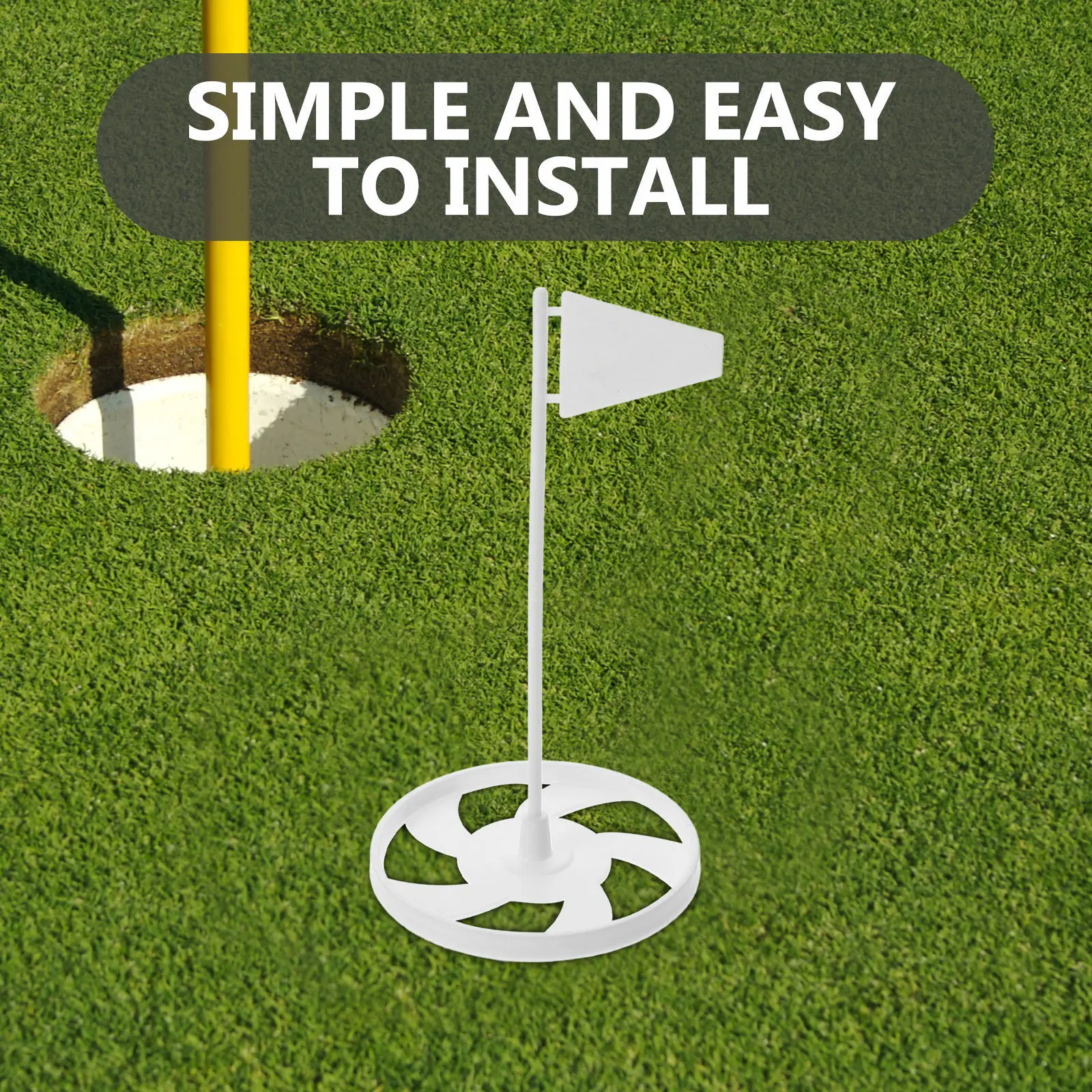 1 مجموعة وضع المدرب المحمولة في الأماكن المغلقة في الهواء الطلق الممارسة لمعدات التدريب في الفناء الخلفي وضع المعونة ثقب الغولف كوب مجموعة غولف صغيرة #3