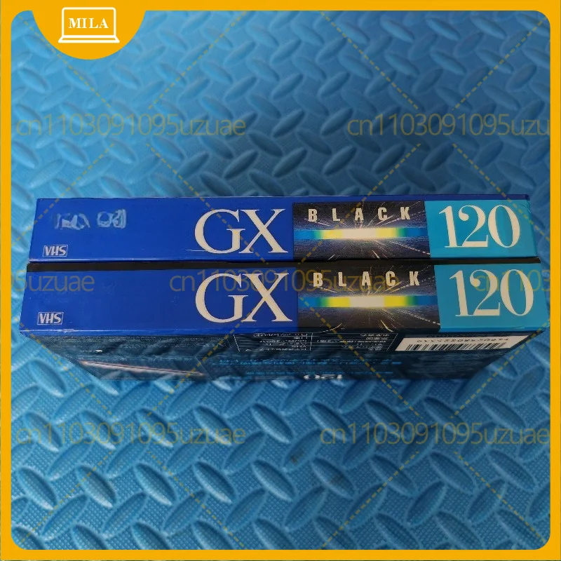 2pcs For Maxell GX Black T-120 VHS, New Sealed Blank Video Cassette, Vintage Collectible