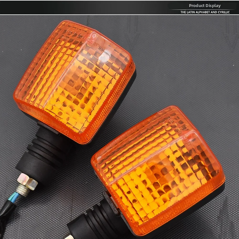 Turn Signal Light Set for Front and Rear For Honda XR 650L 1993 2021 Including Built in Bulbs and Plastic Material