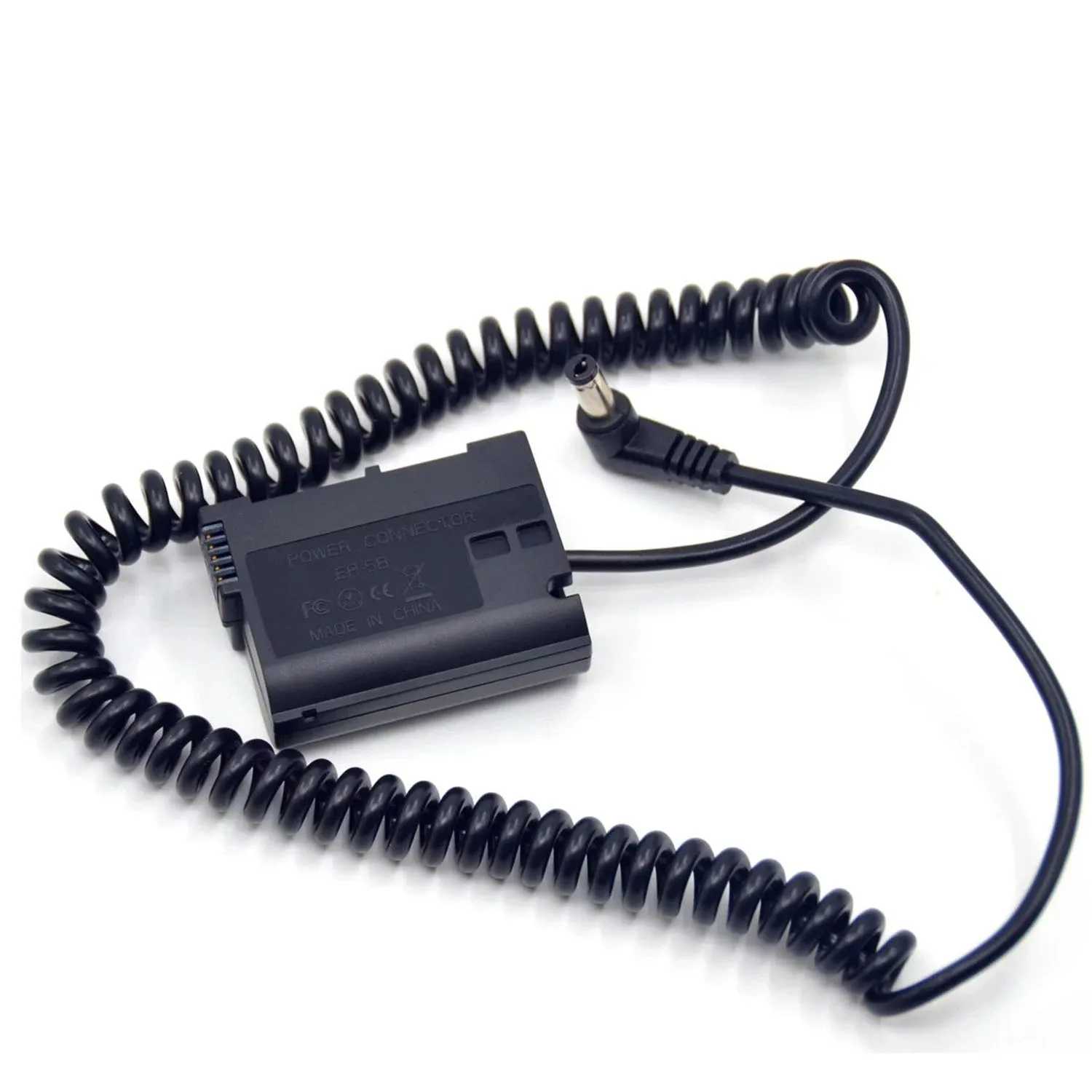 EN-EL15 Dummy Battery Spring Cable EP-5B DC Coupler Fit for Nikon Z6 Z7 1 V1 D7500 D7200 D7100 D7000 D850 D810 D810A D800 Camera
