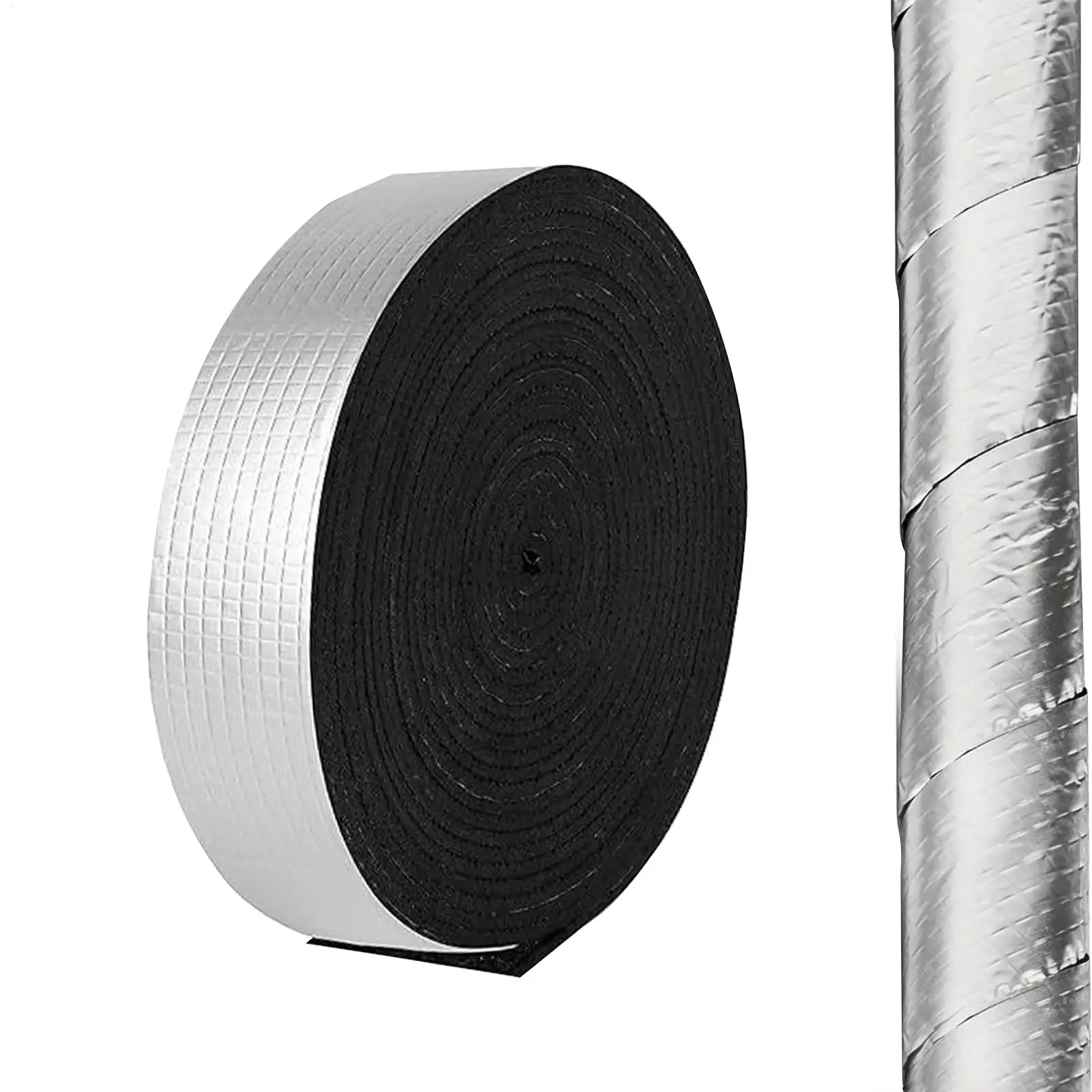 الشتاء خط أنابيب شريط عازل في الهواء الطلق رغوة احباط الحماية من الحرائق مقاوم للماء الدفء تجميد أشرطة أنابيب ذاتية اللصق الأكمام