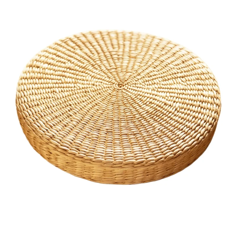 For round futon cushion, straw tatami cushion, rattan cushion meditation cushion