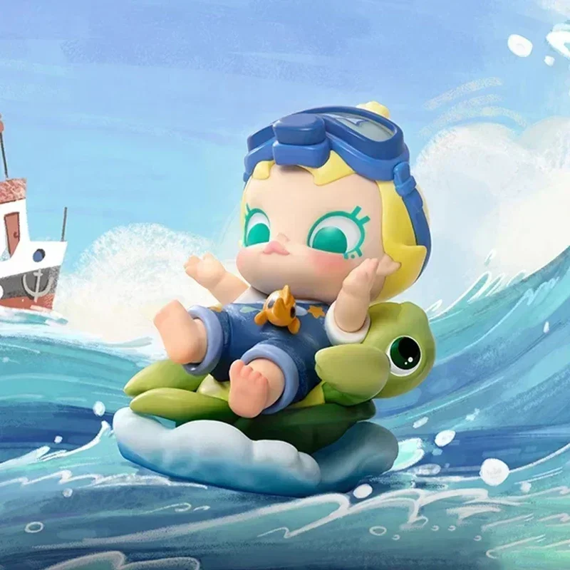 Pop mart bebê molly minha descoberta enorme série na moda cego caixa aleatória brinquedos caixa misteriosa acho saco figura de ação presente surpresa