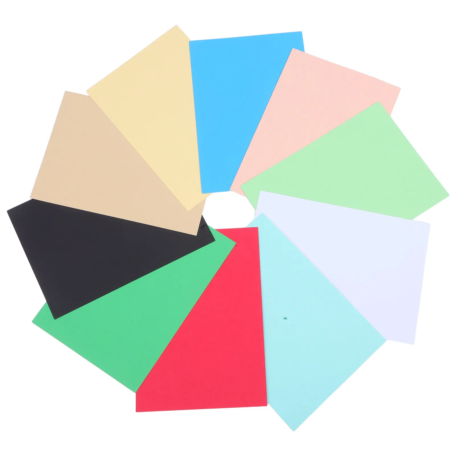 

100Pcs A4 Colored Faux Texture Paper Binding Covers Versatile Stylish Document Protection School Projects Business