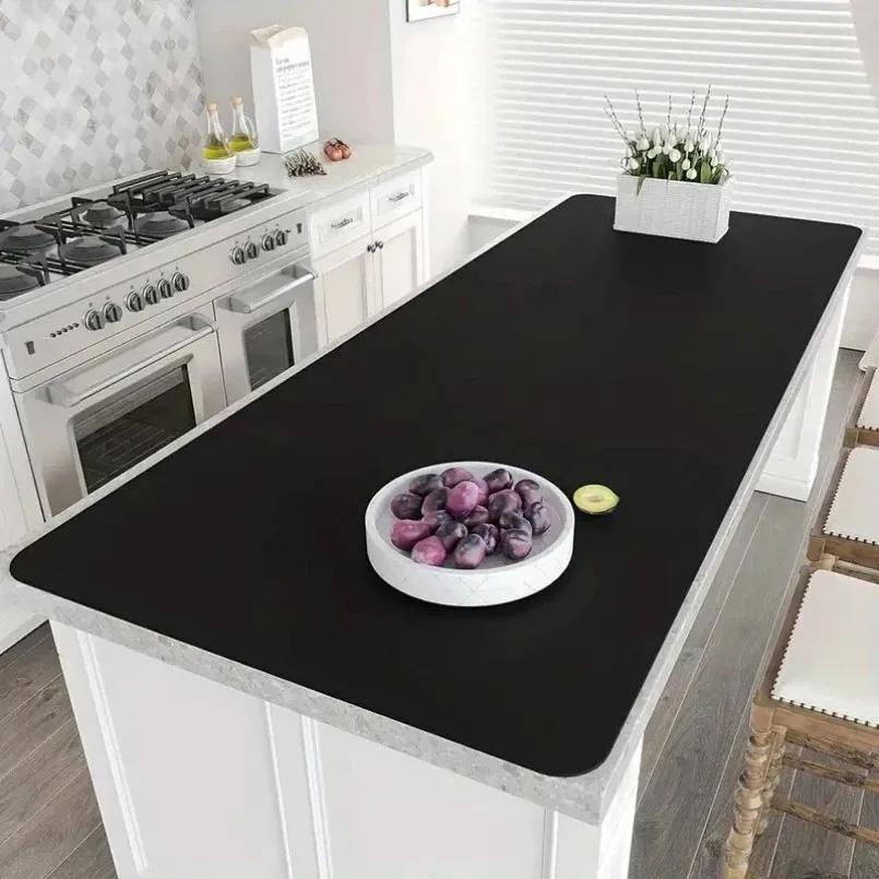 VIKAMA Extra-Large Diatomaceous Earth Table Mat | Heat-Resistant Kitchen Countertop Protector | Waterproof Table Mat