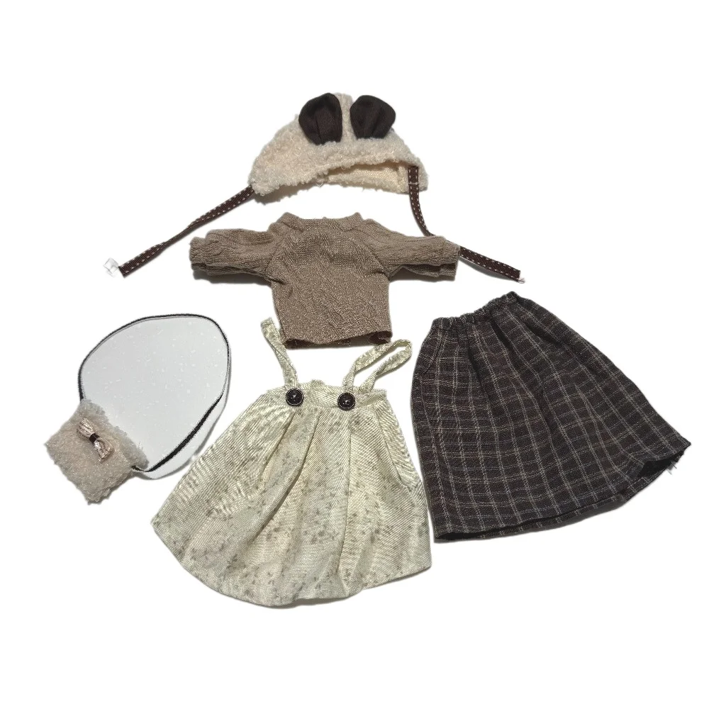 Doll Clothes Suitable For 1/6 Ratio 30cm BJD Dolls To Wear DIY Changing Toy Accessories (Only Clothes, No Dolls)