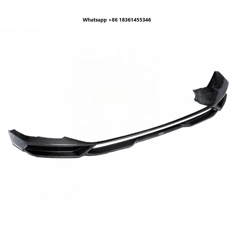 PK Style Dry Carbon Fiber Front Bumper Lip Body Kit Eletre