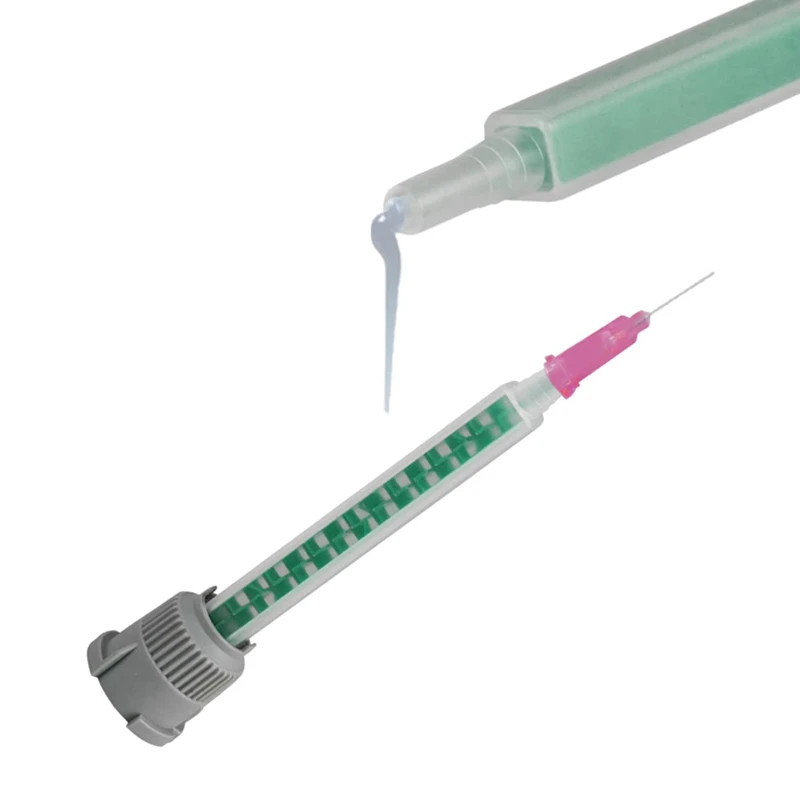 Ugelli di miscelazione da 20 pezzi punta per cartucce adesive per miscelatore di resina da 50Ml applicazione adesiva 16-, rapporti 1:1
