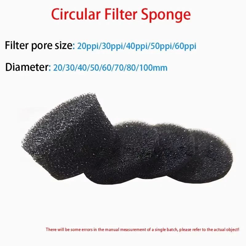 Black Polyurethane Filter Foam 20-60PPI Ventilation Dust Sponge For Compressor, Vehicle, Air Conditioner Filtration