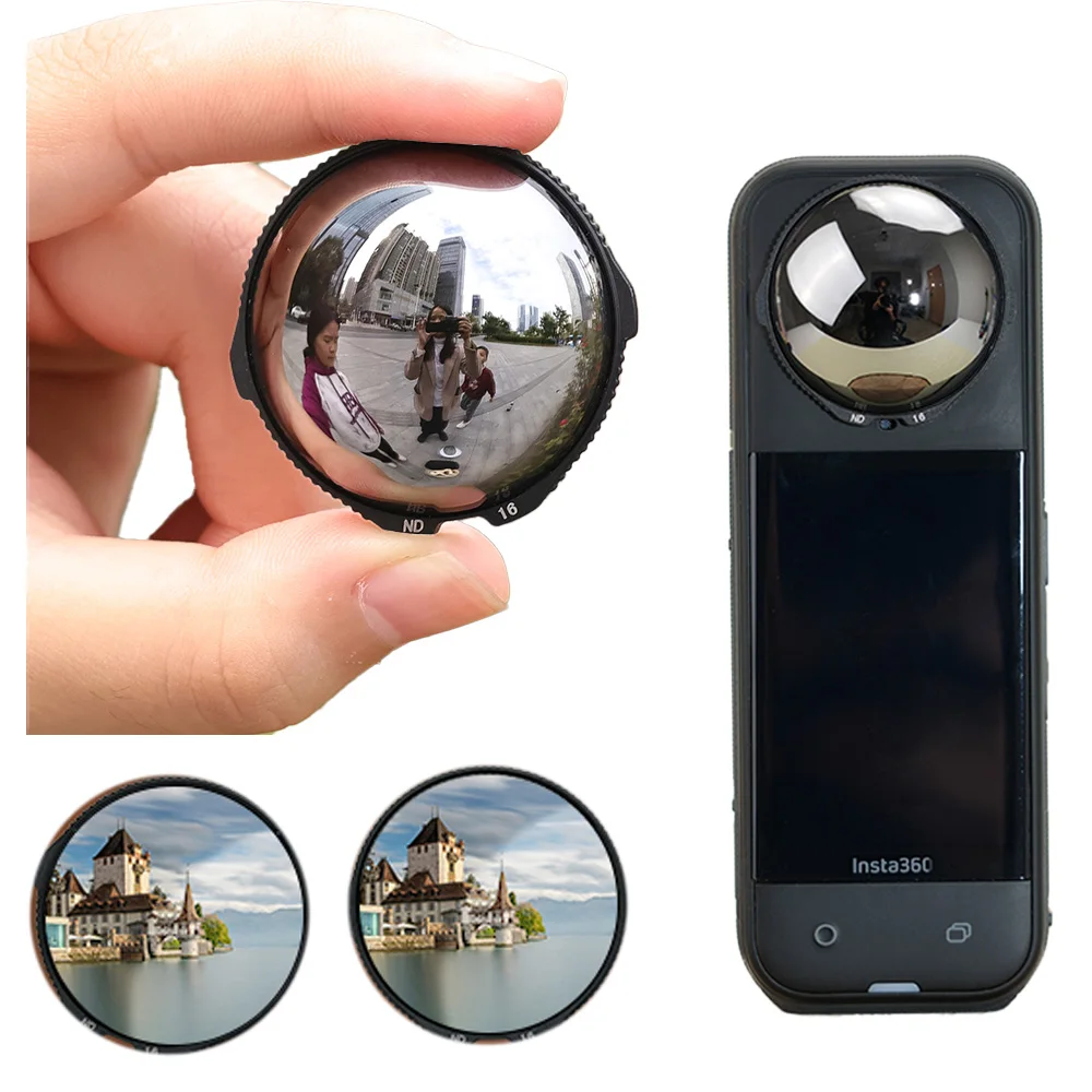 

Стеклянный фильтр X5 ND 16 32 64 Объектив для спортивной камеры Insta360 X5