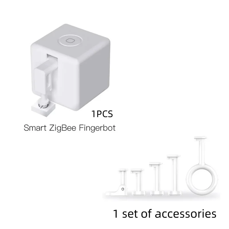 

Робот-пальчик ZigBee MOES Tuya Fingerbot для нажатия кнопок, управление через приложение Smart Life, автоматическое переключение, голосовое управление Alexa Google Home Assistant