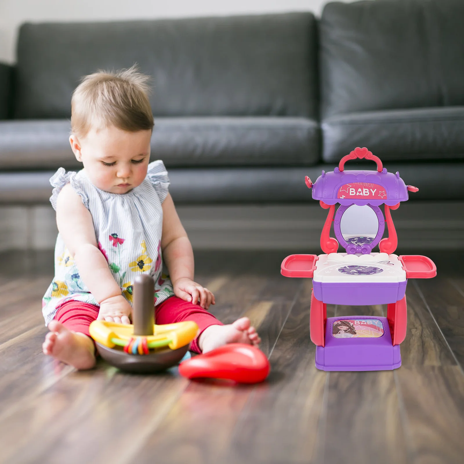 1Set Simulation Friseur Schönheit Salon Pretend Stylist Kit Kreative Frühe Bildung Kognitive Salon Rolle Spielen Set