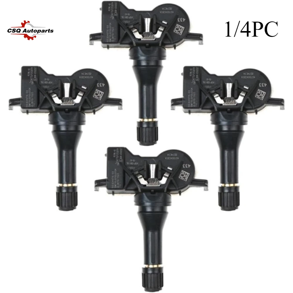 1/4PCS NEW Tire Pressure Monitor 40700-4CB0B For Renault Talisman Korea Motors Samsung SM6 Nissan NV200 Evalia 433 MHz