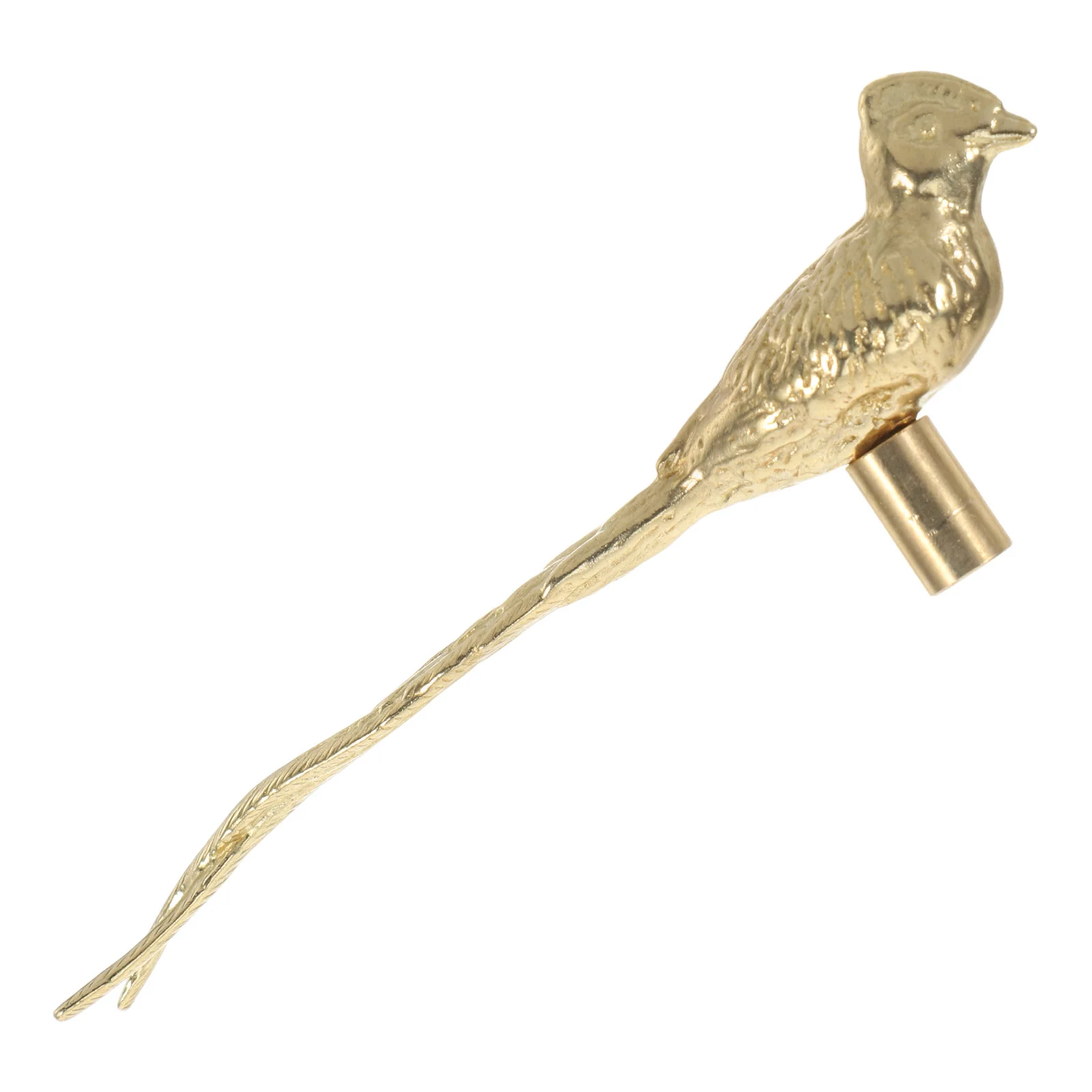 

Brass Bird Cabinet Knobs Chinese Long-Tailed Bird Decorative Door Handle Drawer Pulls Furniture Handles for Kitchen Bathroom