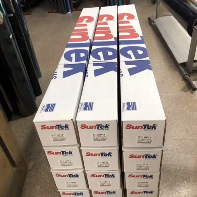 Suntek 75% VLT CrystalClear السيراميك للزجاج المعماري والنوافذ السكنية والزجاج التلقائي IRR99% درع الحرارة النقية البصرية